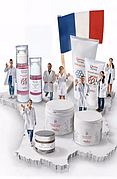 Чому у бренда Reneo Cosmetics-Derma Series вказано стільки країн виробництва?