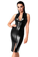 Вінілова міді-сукня Noir Handmade F337 Commandant Powerwetlook midi dress S