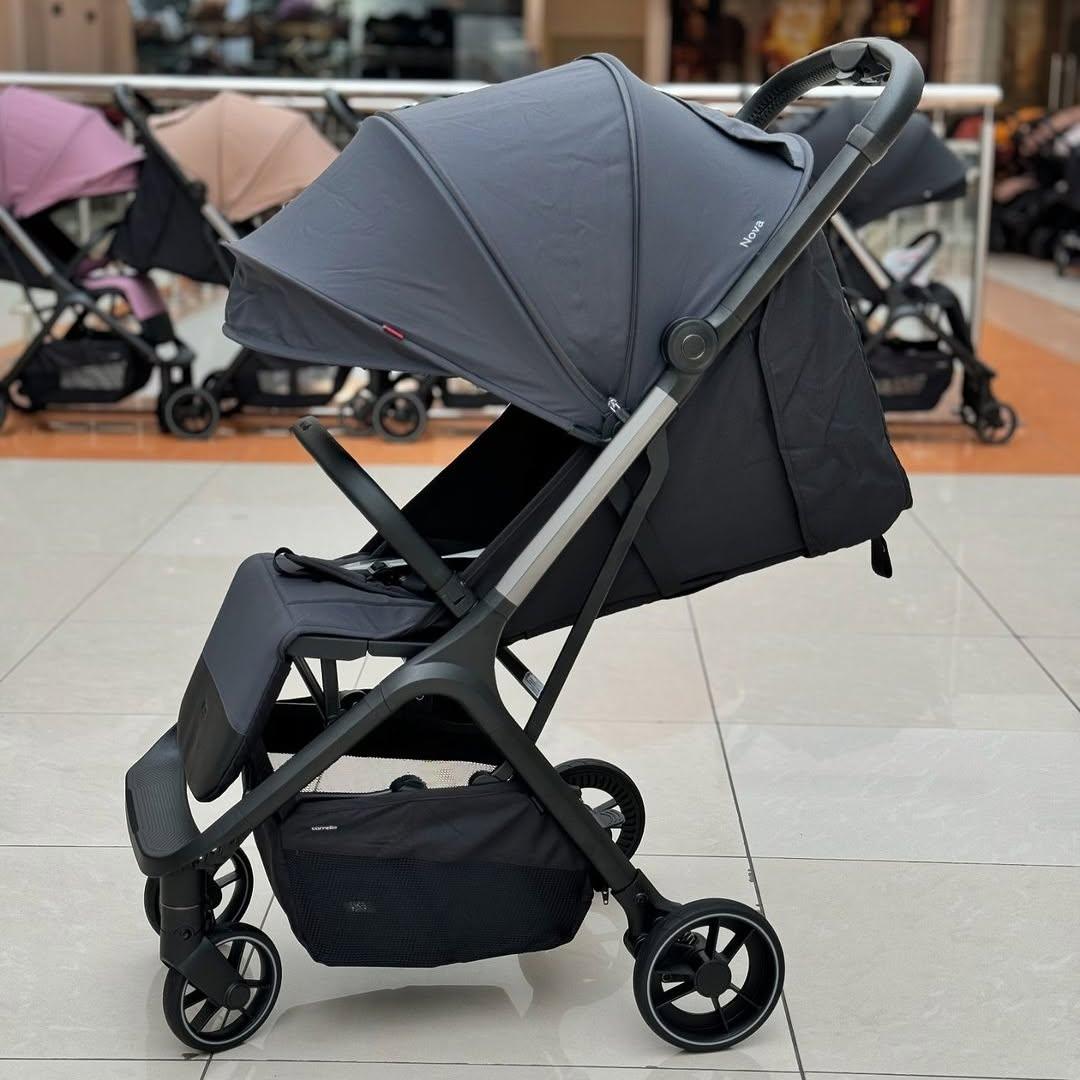 Дитяча прогулянкова коляска — книжка з регульованою спинкою CARRELLO Nova CRL-5521 Сірий, фото 1
