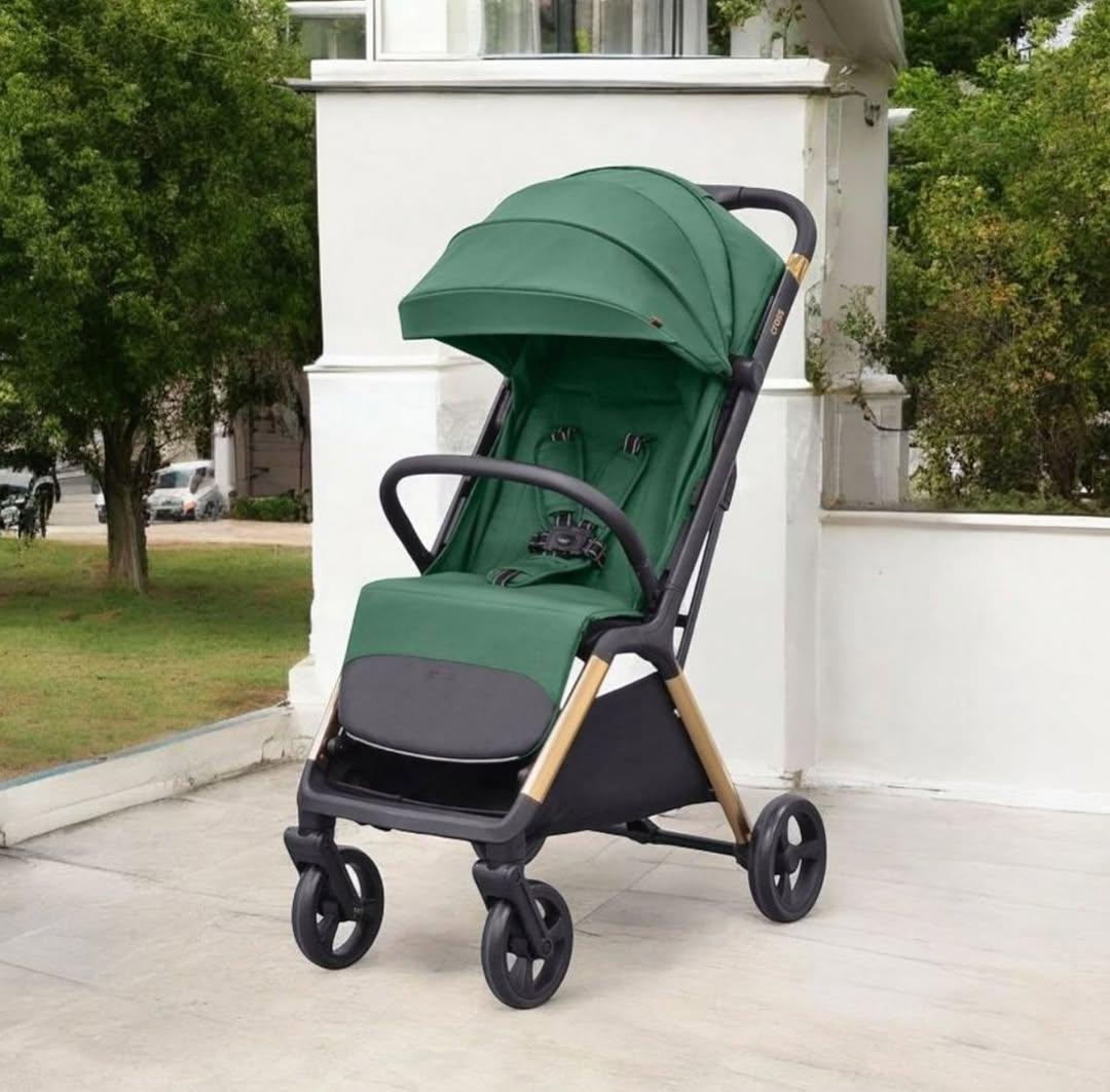 Дитяча прогулянкова коляска-книжка з регульованою спинкою CARRELLO Cross CRL-5523 Зелений, фото 1