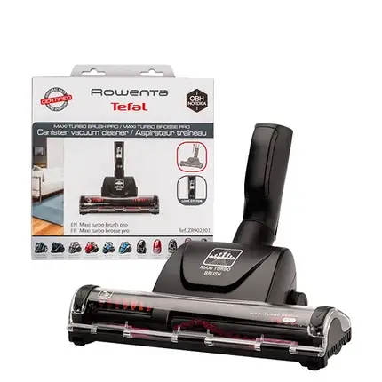 Турбощітка для пилососа Rowenta RO6984EA RO7260EA D=36 мм із заскочкою (ZR902201) MAXI TURBO BRUSH PRO, фото 1