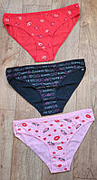 Жіночі труси бавовна, набір 3 шт., спідня білизна 50-52 р.