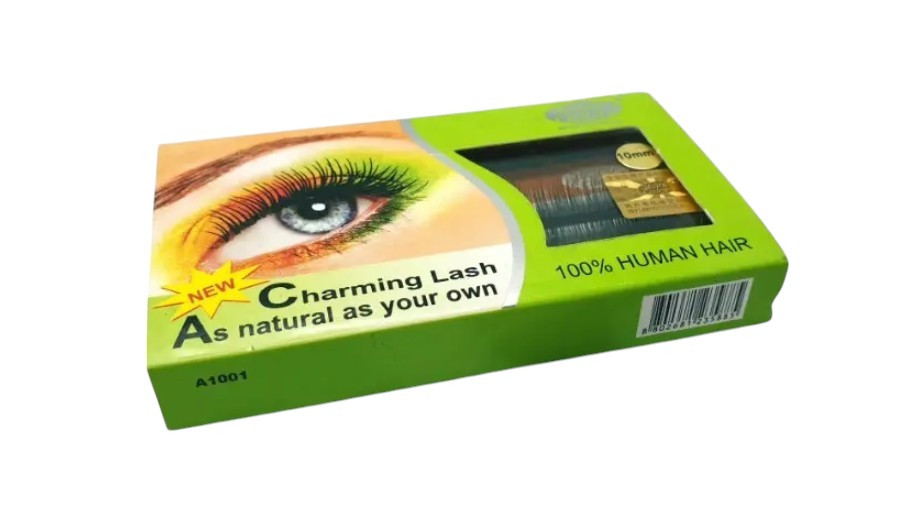 Поштучні вії для нарощування Charming Lash 100% Human Hair 8 мм