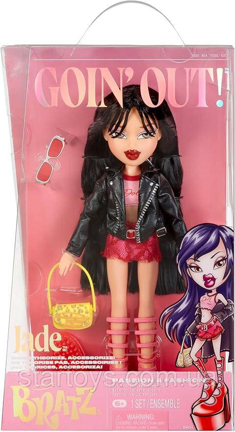 Колекційна лялька Bratz Goin'out! Jade Doll Братц Джейд Мода та Стиль новинка 524199