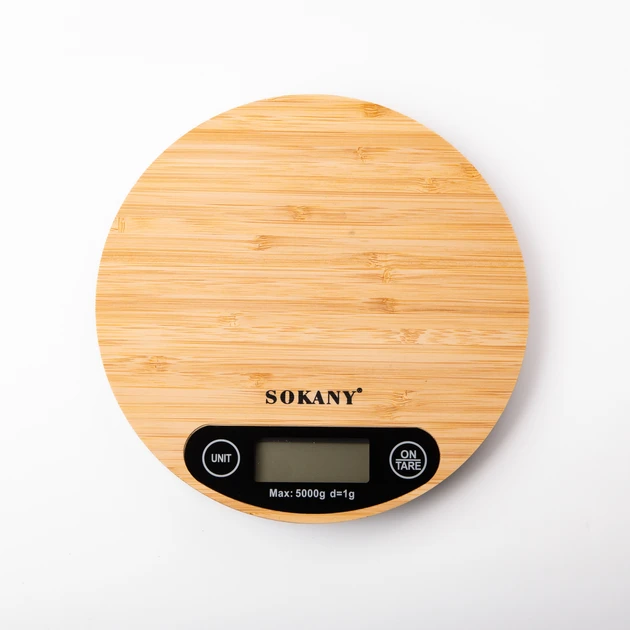 Електронні кухонні ваги до 5 кг SOKANY SK-19024 Fm, фото 1
