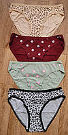 Жіночі труси бавовна, набір 4 шт., жіноча спідня білизна М/ 44-46 р