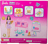Ігровий набір Барбі Дитяча кімната Скіппер няня з двома малюками Barbie Skipper Playset HXM99, фото 8