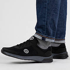 Кросівки чоловічі Lika чорні в сітку (ЛК 45)