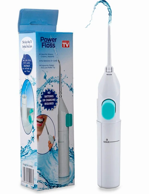 Портативний іригатор для зубів Power Floss, фото 1