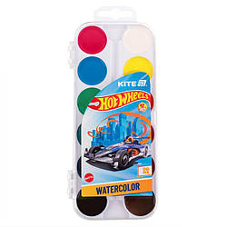 Фарби акварельні Kite Hot Wheels 12 кольорів TF25-061