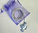 Прикраса ручної роботи з полімерної глини «Пташка щастя». Підвіска, фото 2