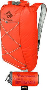Рюкзак Sea to Summit Ultra-Sil Dry Day Pack (Spicy Orange), 22 л | Легкий, водонепроникний, компактно складається в чохол