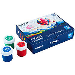 Гуаш Kite Classic  12 кольорів K-063