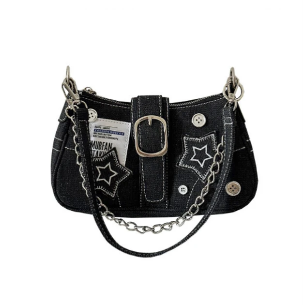 Сумка багет підлітковий стиль k-pop y2k Stray Kids Blackpink, фото 1