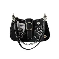 Сумка багет підлітковий стиль k-pop y2k Stray Kids Blackpink