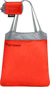 Сумка-шопер Sea to Summit Ultra-Sil Shopping Bag, Spicy Orange | Вологостійка, міцна, легка, складається в маленький чохол (30 л)