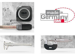 BMI — професійний вимірювальний інструмент вищого класу точності. Зроблено в Німеччині.