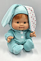Комбінезон теплий м'ятний одяг для пупса Нінес Доніл 26 см