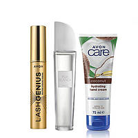 Набор Avon «Сладкие моменты» для Нее из 3-х продуктов с ароматом Pur Blanca (Эйвон Пур Бланка)