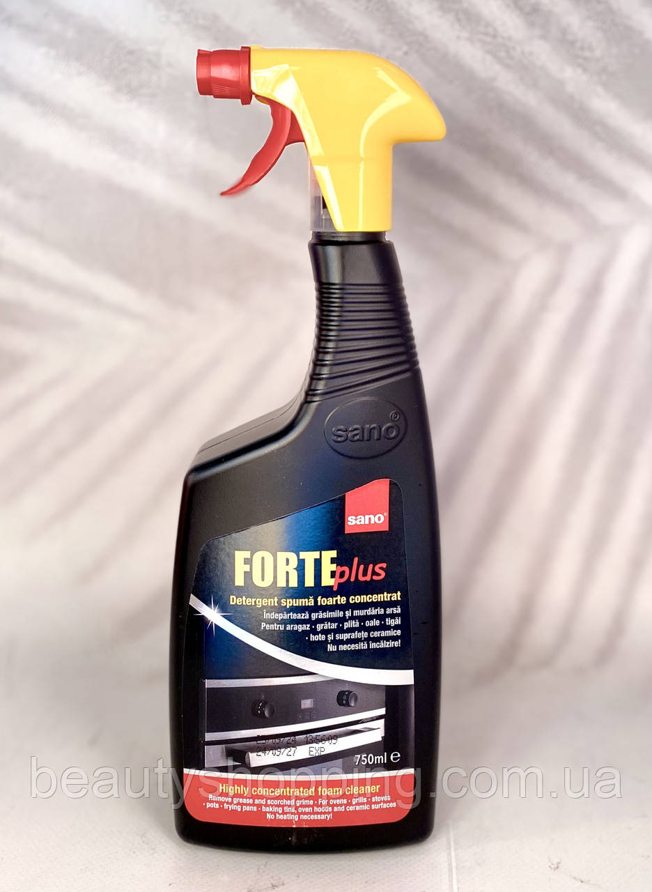 Засіб для видалення жиру і сажі Sano Forte Plus 750 мл