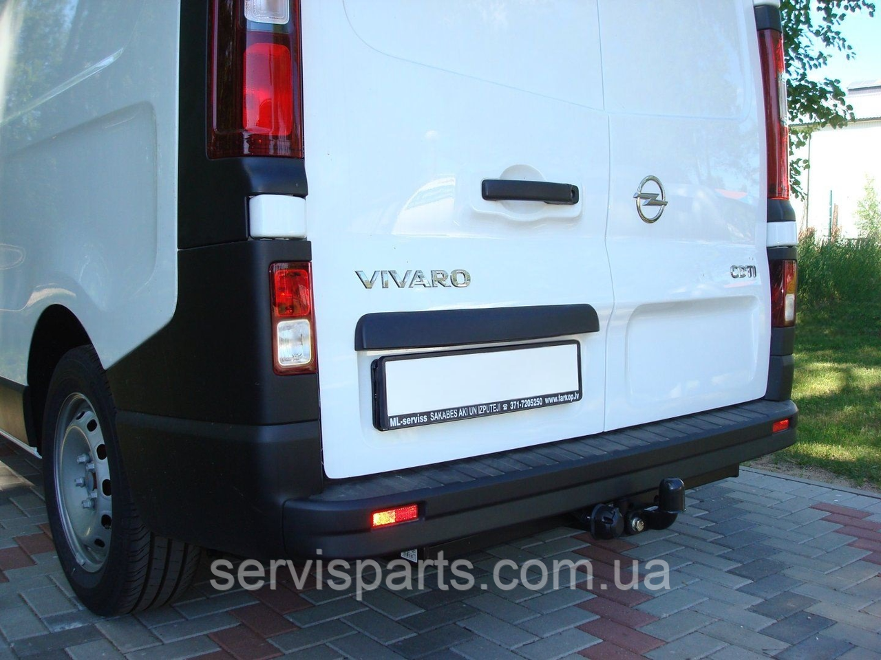 Фаркоп Opel Vivaro B 2014-2019 (Опель Вываро Б) литий гак