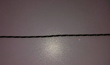 Лінь TIGULLIO 1.8 ( 160 кг) з кевларом жовтий переріз