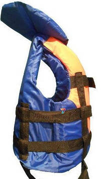 Водний рятувальний жилет, страхувальний рятувальний жилет двоколірний 10-30 кг.