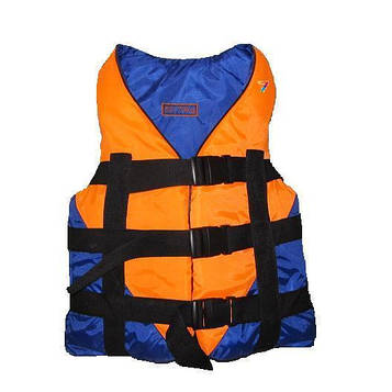 Страхувальний водний жилет двоколірний 70-90 кг.