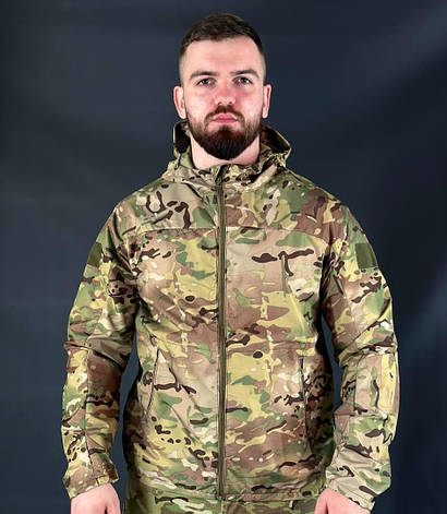 Вітровка водостійка на мембрані Aviator Мультикам Розмір 2XL (23232), фото 1