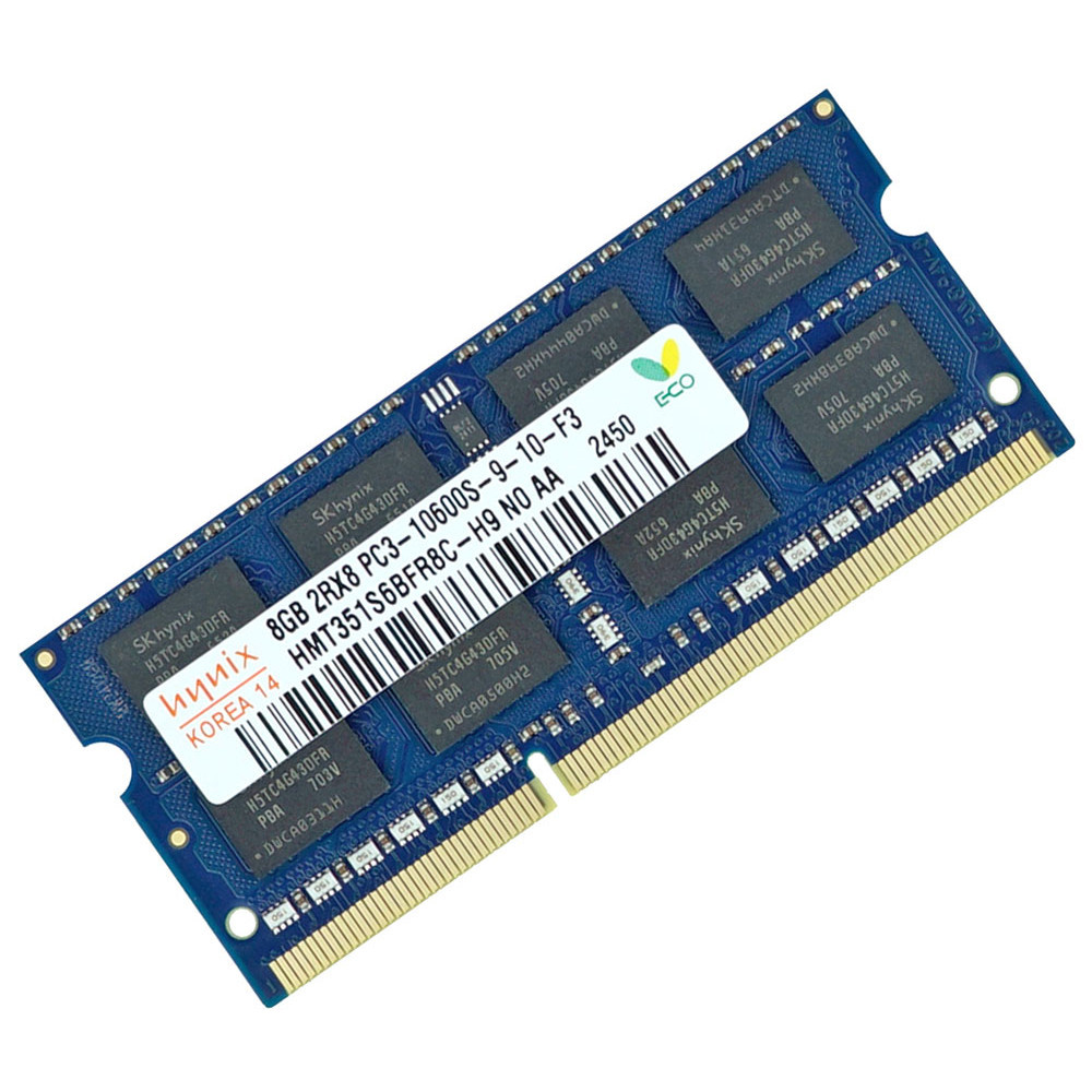 Оперативна пам'ять DDR3 8 GB 1333 для ноутбука PC3-10600s SODIMM Hynix HMT351S6BFR8C-H9 (7706932)