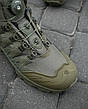 Черевики високі всесезонні на автошнурівці Олива (23768), фото 6