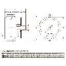 Манометр фронтальний гліцериновий Cewal Ø63 мм 6 бар (G 1/4") вібростійкий (Італія) 91498010, фото 3