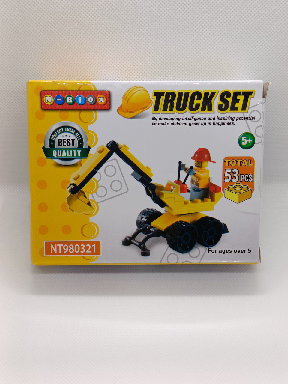 Конструктор Lego Екскаватор 53 деталі, Лего Екскаватор 5+