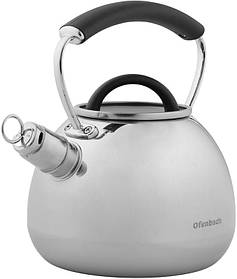 Чайник Ofenbach Magic Kettle 2.5 л зі свистком і скляною кришкою