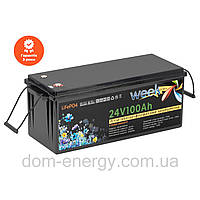 Літій-ферумний акумулятор Weekender LiFePo4 24v у 100Ah A Гарантія 3 роки Літій-залізо-фосфатний 100 А·год А