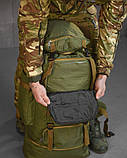 Рамний тактичний рюкзак 80л НП5198, фото 10