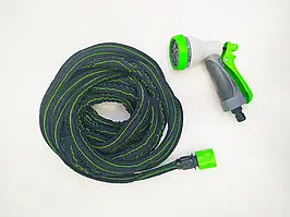 Шланг "Torus", що розтягується, для поливу 5-15 м \ Клас А1 пістолет+пласт.коннектор в комплекті