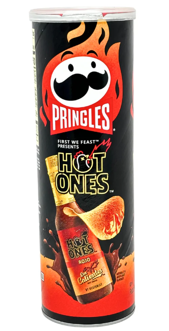 Чіпси Pringles Hot Ones Los Calientes Rojo 156г