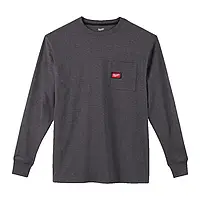 Футболка з довгими рукавами Milwaukee WTLSG-S сіра 4933478237