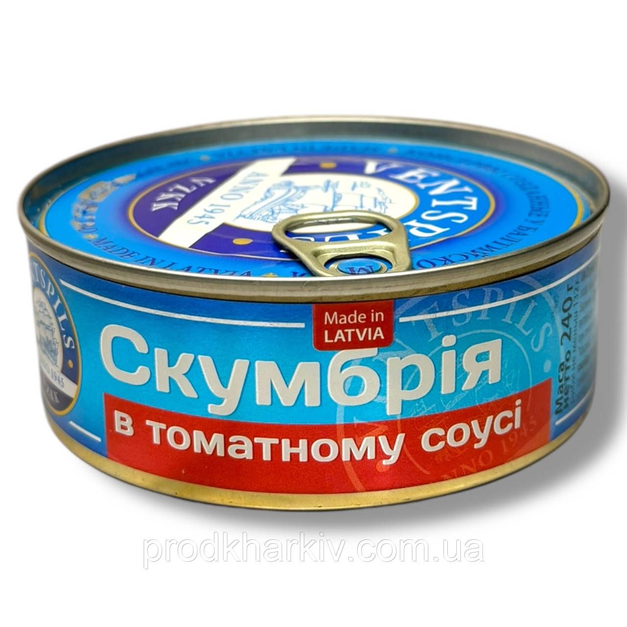 Скумбрія в томатному соусі Ventspils 240 грамів