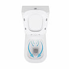 Унітаз-компакт Qtap Nando безобідковий з сидінням Soft-close QT12221222AW, фото 7