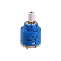 NCV-03B-D35-(SG-3)-КАРТРИДЖ для змішувача ф.35 - Короткий-Латунний шток