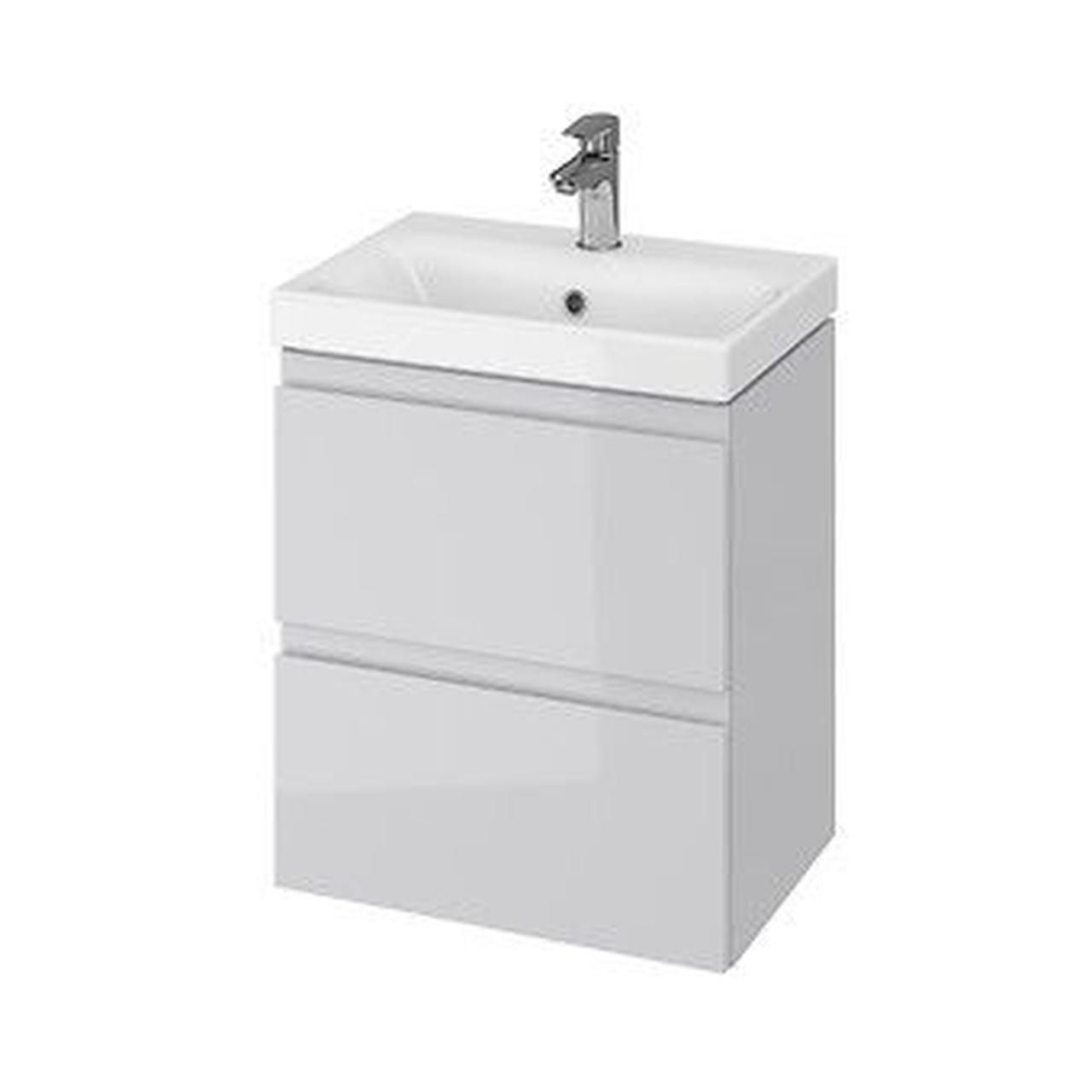 CET B03 MODUO SLIM шафка з умивальником MODUO SLIM 50 сіра, фото 1