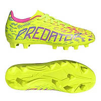 Футбольні дитячі бутси Adidas Predator Club Jr FG/MG ID3811, Неоновий, Розмір (EU) — 38 2/3