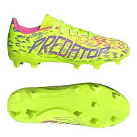 Футбольні дитячі бутси Adidas Predator League Jr FG/MG ID3748, Неоновий, Розмір (EU) — 33
