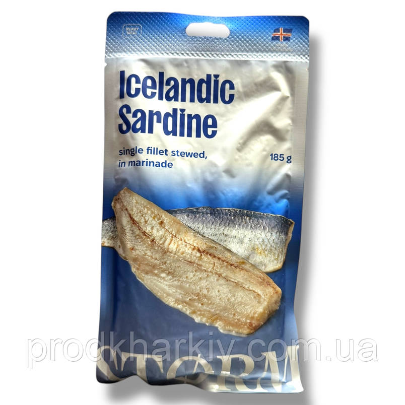 Сардина ісландська Storm філе млосне в маринаді 185 грамів, фото 2