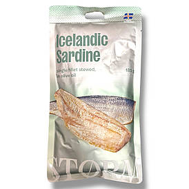 Сардина Storm томлена в олії 185 грамів (зип пакет)