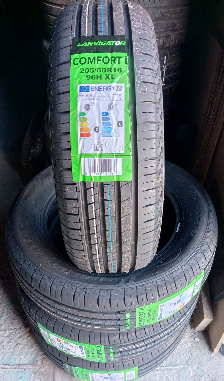 Комплект нових літніх шин 205/60/16 Lanvigator Comfort2