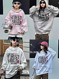 Кофта толстовка для хлопчика в ліловому кольорі в розмірі 160 і 170