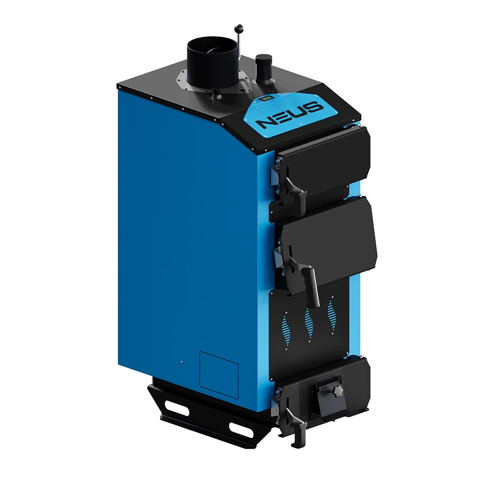 20 кВт Котел довготривалого горіння 5 мм сталь NEUS ПРАКТИК ПЛЮС, фото 1
